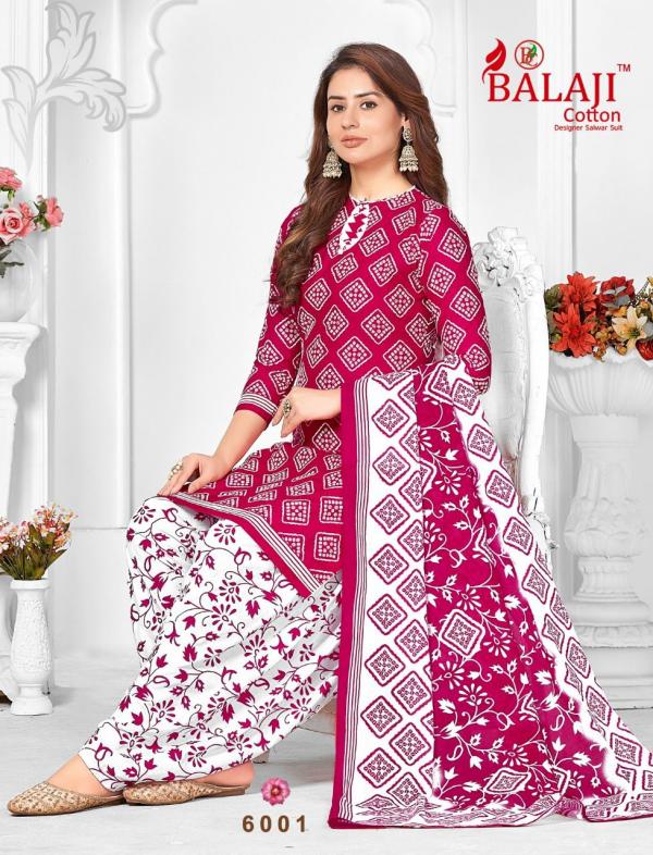 Balaji Sui Dhaga Vol-6 Cotton Dress Material 